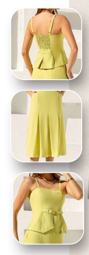 Conjunto de saia e top Paola